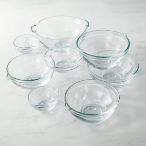 Glass Mixing Bowls Set (3–10 pcs)